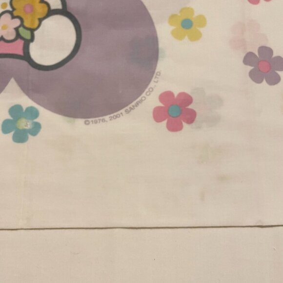Vintage 2001 Hello Kitty Pillowcase 29 x 20 Inch - Picture 12 of 16